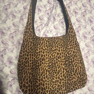 Rosetti Leopard Print Hobo Bag